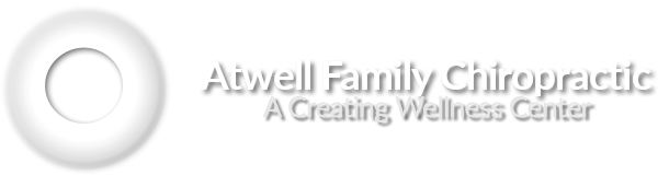 Atwell Family Chiropractic A Creating Wellness Center Logo Large White Version
