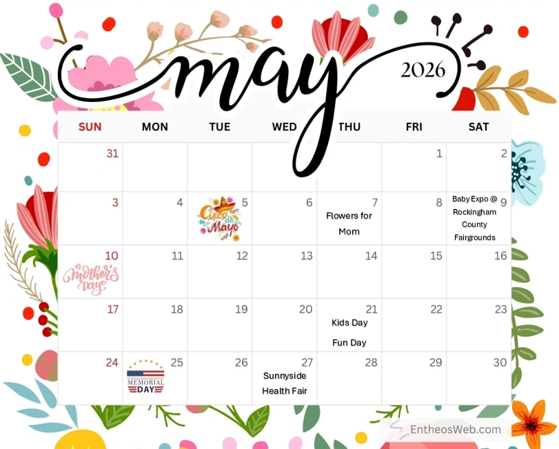 May Calendar 2026